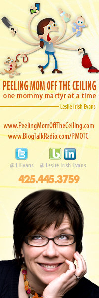 Peeling Mom Off the Ceiling's Leslie Irish Evans 