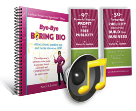 Buy Bye-Bye Boring Bio Plus by the Bundle and Share It With Your Most Valuable Clients