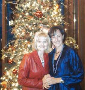 Jan Fernandez and Nancy Juetten at the Patrick Snow Best Seller Publishing Institute Event on Bainbridge Island.  Photo by Gus Fernandez