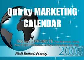 Quirky Marketing Calendar