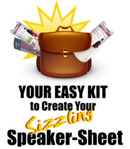 Sizzling Speaker Sheet - Get It Done Virtual Workshop - Cloris Kylie Giveaway