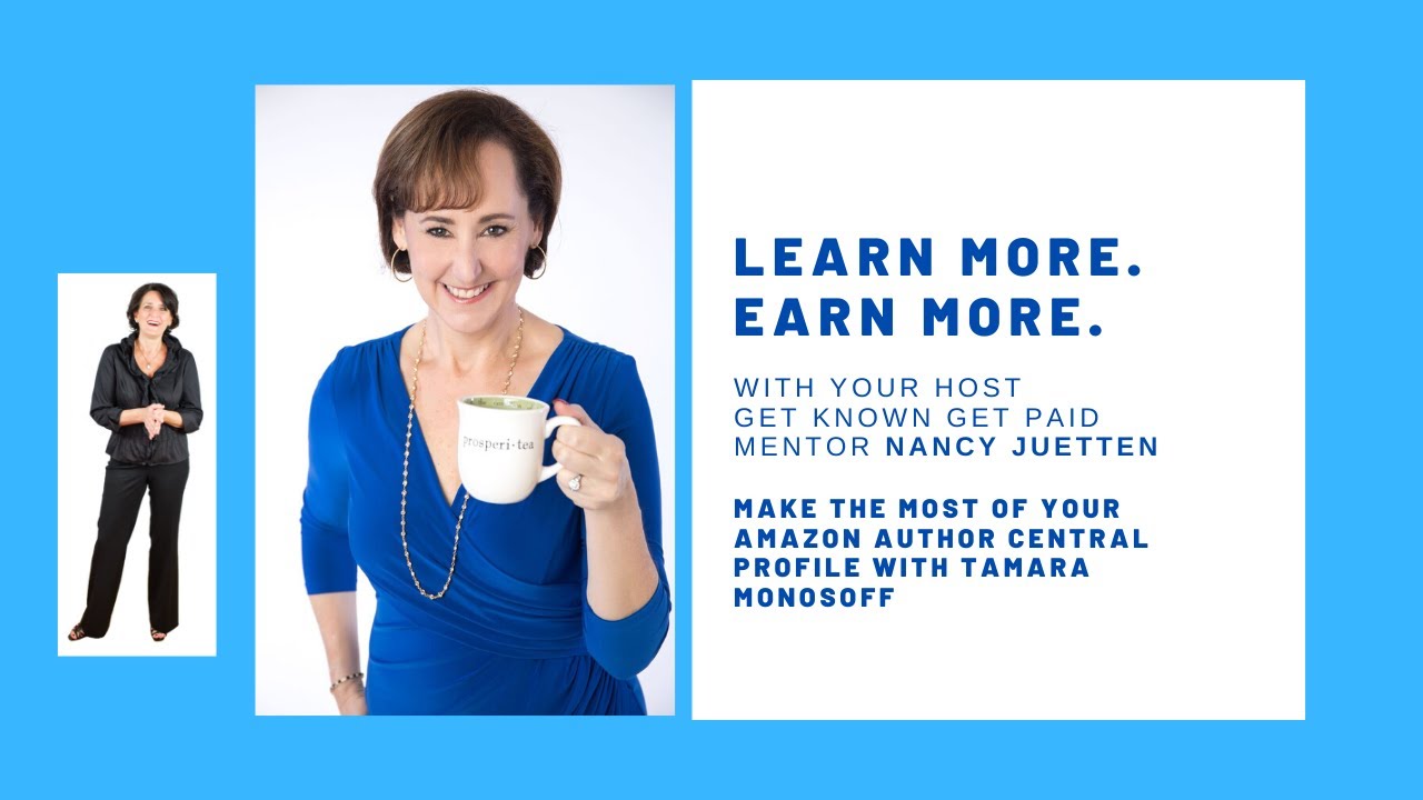 Make the Most of Your Amazon Central Profile with Author-to-Income Formula Expert Tamara Monosoff