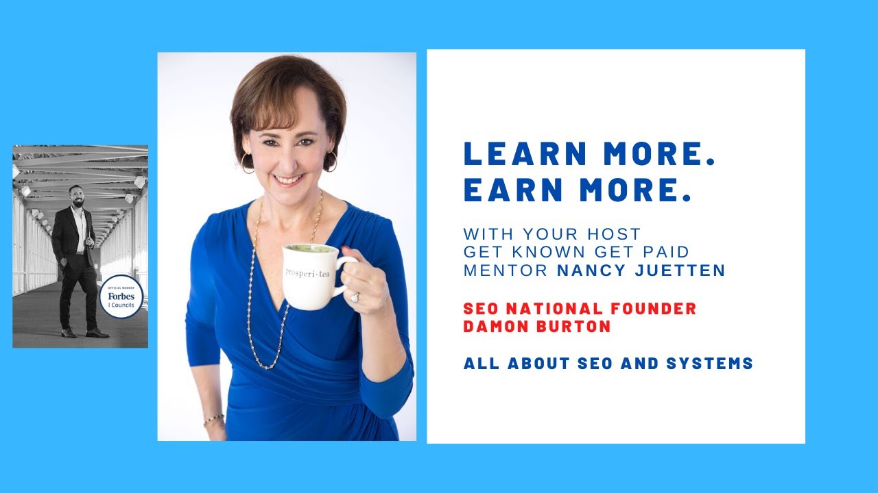 SEO and Systems with SEO National Founder Damon Burton and Nancy Juetten