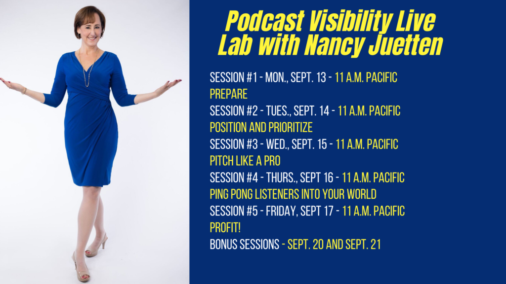 September 2021 Podcast Visibility Live Lab Workbook