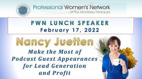 Love what you offer and tips to avoid w/ Get Known Get Paid Mentor Nancy Juetten & Bryan Arnold